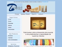 Tablet Screenshot of chilevelas.com